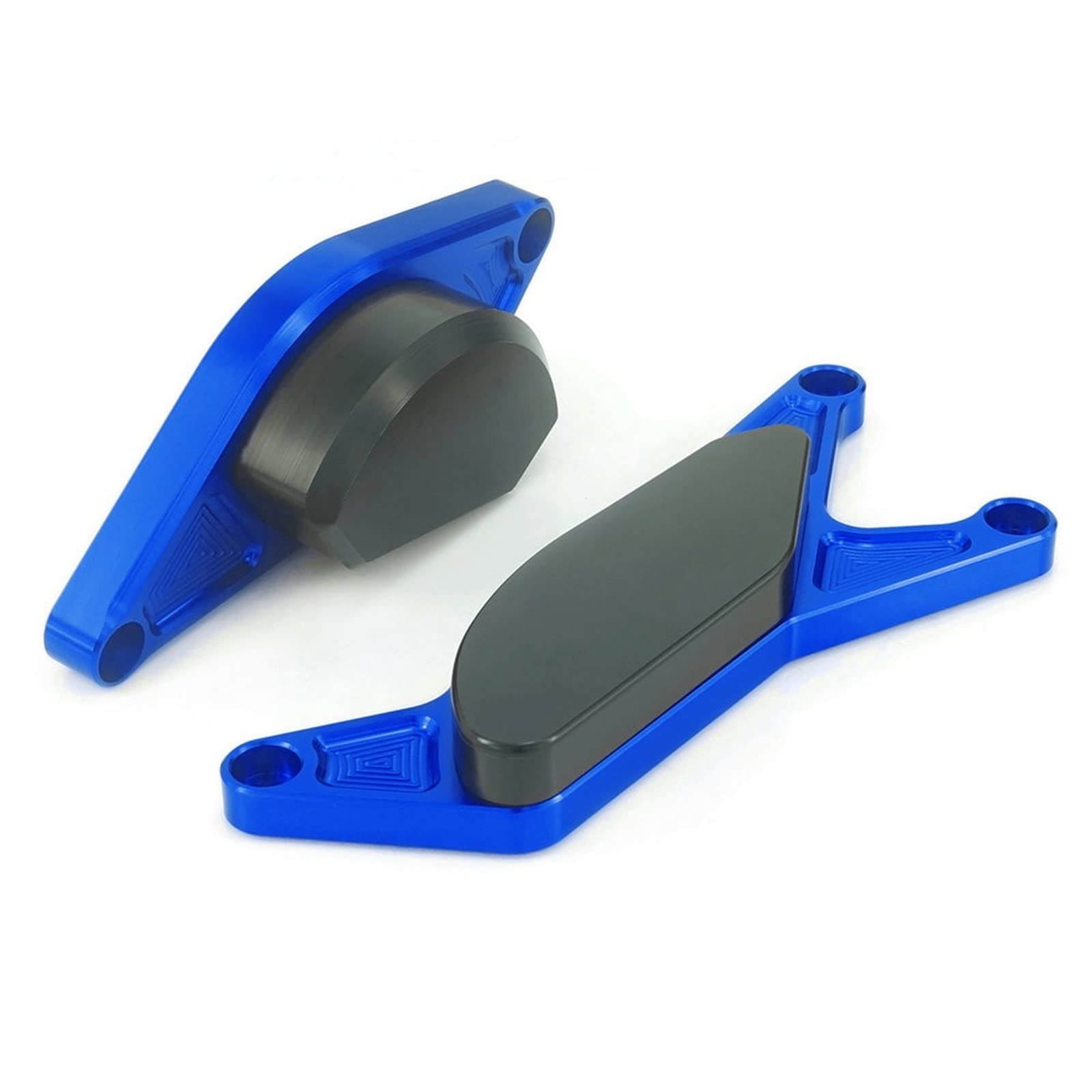 Motorradzubehör Passend for GSR 750 2014 2018 Motorschutzabdeckung Fall Passend for Suzuki GSR750 2013 2012 Motorradzubehör Motorrahmen Slider Protector(Blue) von IDPOLHYGF