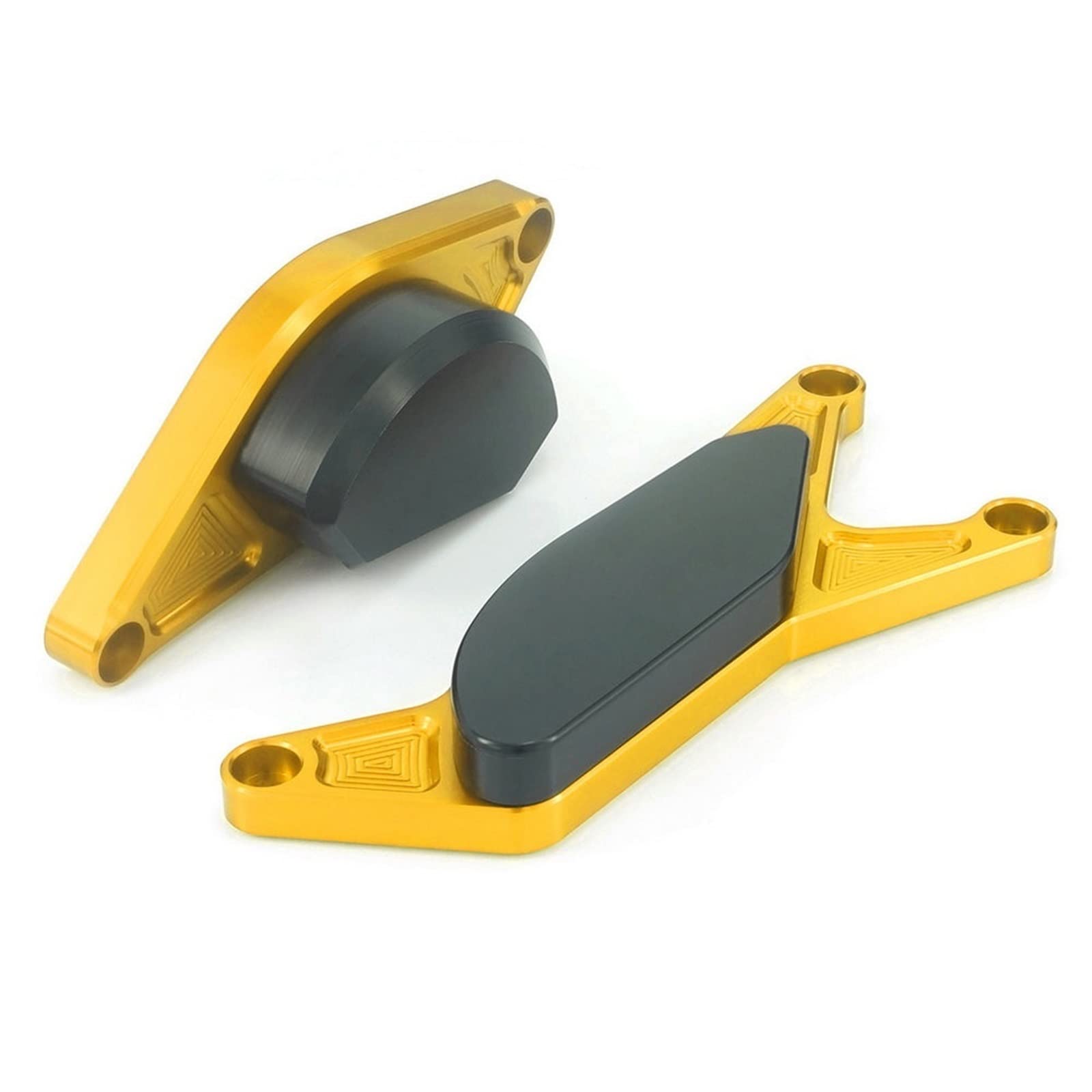 Motorradzubehör Passend for GSR 750 2014 2018 Motorschutzabdeckung Fall Passend for Suzuki GSR750 2013 2012 Motorradzubehör Motorrahmen Slider Protector(Gold) von IDPOLHYGF