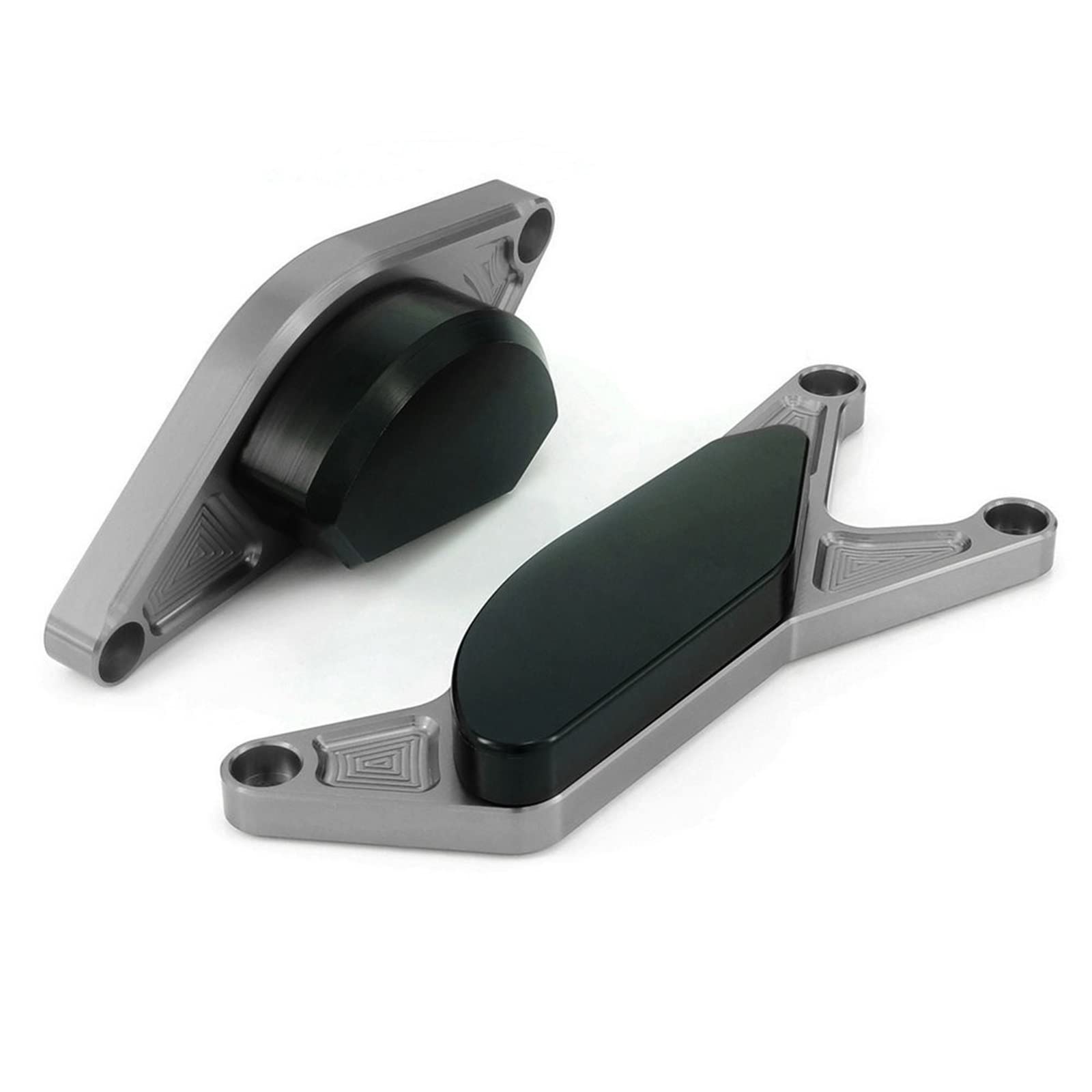 Motorradzubehör Passend for GSR 750 2014 2018 Motorschutzabdeckung Fall Passend for Suzuki GSR750 2013 2012 Motorradzubehör Motorrahmen Slider Protector(Gray) von IDPOLHYGF