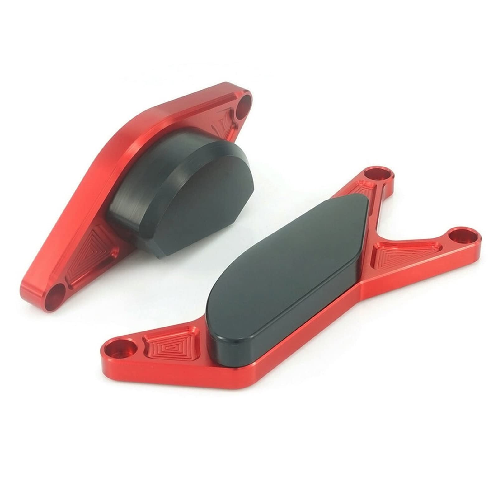 Motorradzubehör Passend for GSR 750 2014 2018 Motorschutzabdeckung Fall Passend for Suzuki GSR750 2013 2012 Motorradzubehör Motorrahmen Slider Protector(Red) von IDPOLHYGF