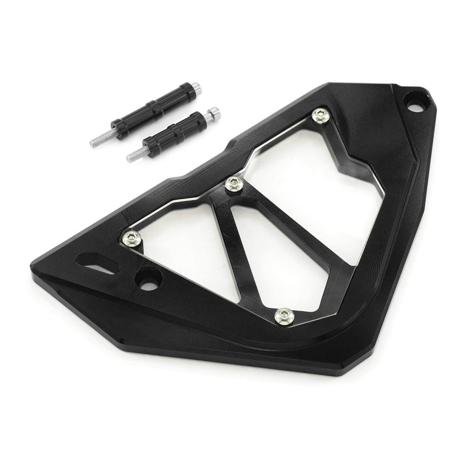 Motorradzubehör Passend for Kawasaki Ninja 250 300 Ninja300 Ninja250 2013-2016 2017 Kettenabdeckung Motorrad Motor Ritzel Kettenschutz(Black) von IDPOLHYGF