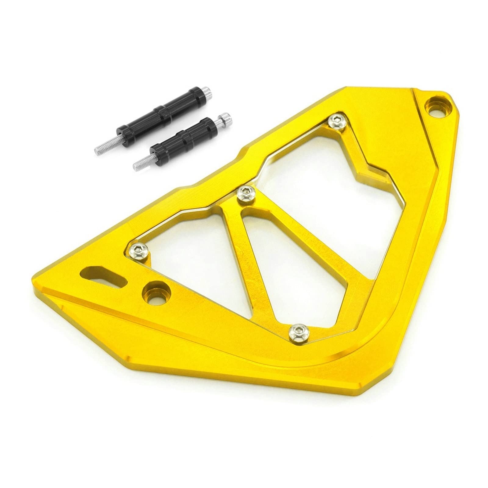 Motorradzubehör Passend for Kawasaki Ninja 250 300 Ninja300 Ninja250 2013-2016 2017 Kettenabdeckung Motorrad Motor Ritzel Kettenschutz(Gold) von IDPOLHYGF