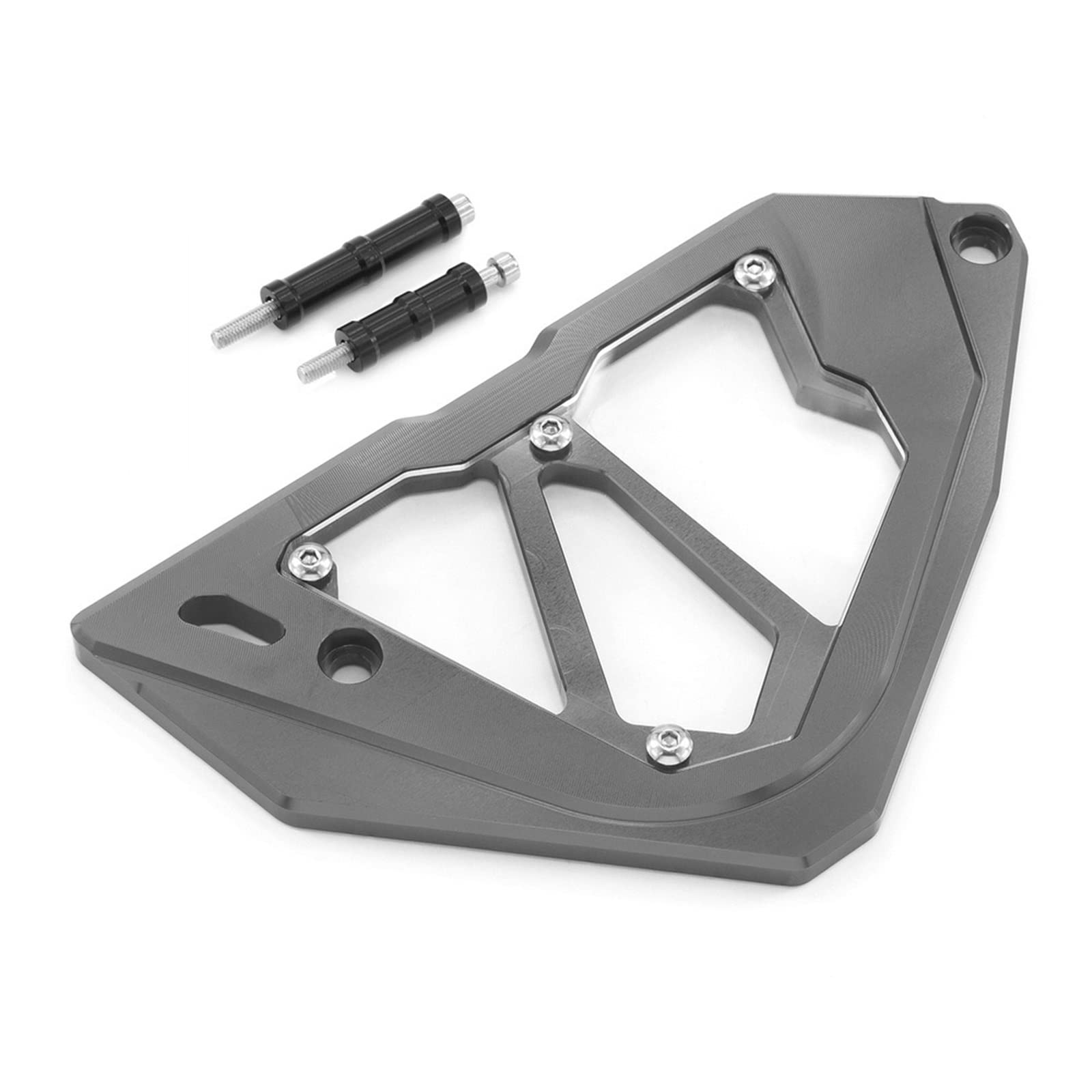 Motorradzubehör Passend for Kawasaki Ninja 250 300 Ninja300 Ninja250 2013-2016 2017 Kettenabdeckung Motorrad Motor Ritzel Kettenschutz(Gray) von IDPOLHYGF