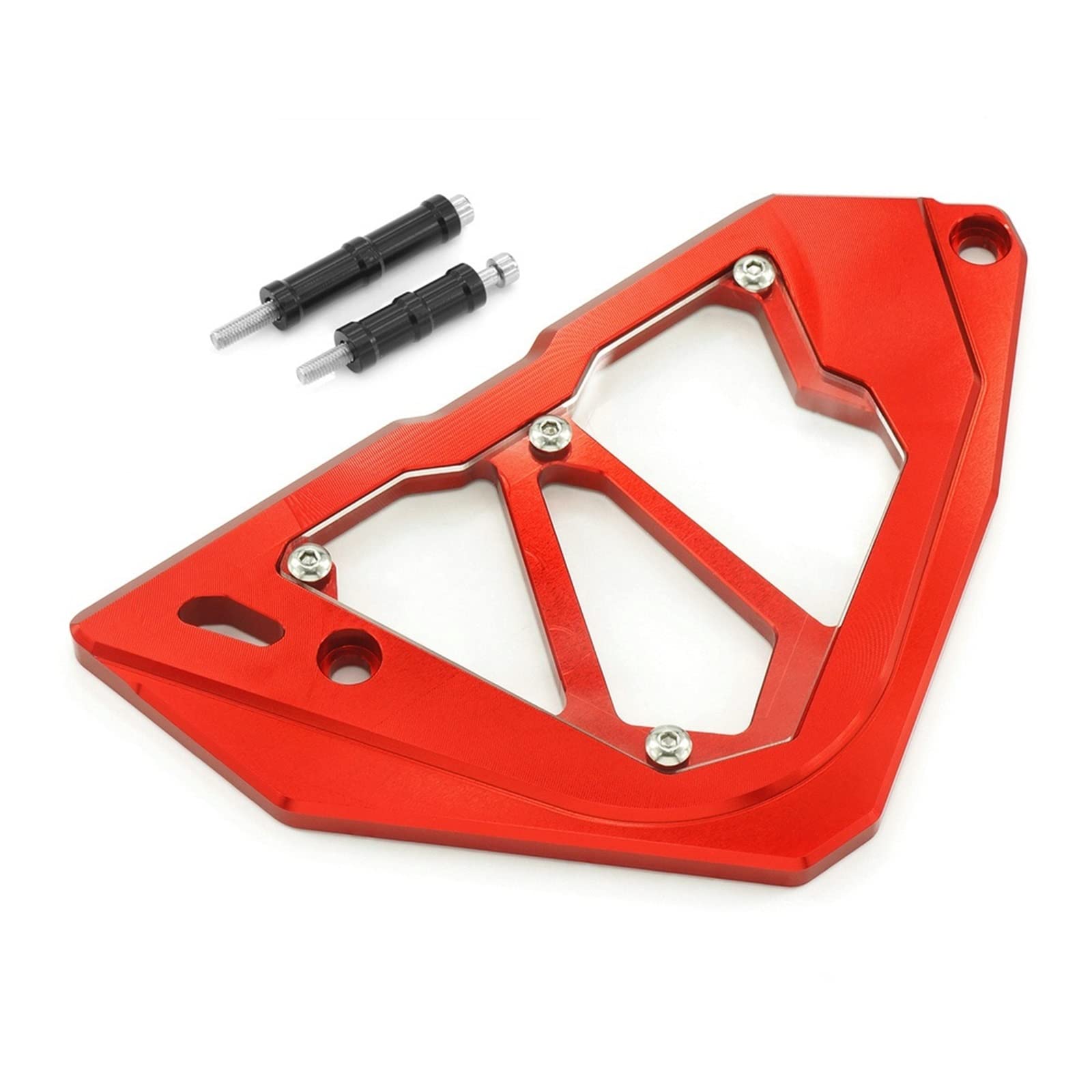 Motorradzubehör Passend for Kawasaki Ninja 250 300 Ninja300 Ninja250 2013-2016 2017 Kettenabdeckung Motorrad Motor Ritzel Kettenschutz(Red) von IDPOLHYGF