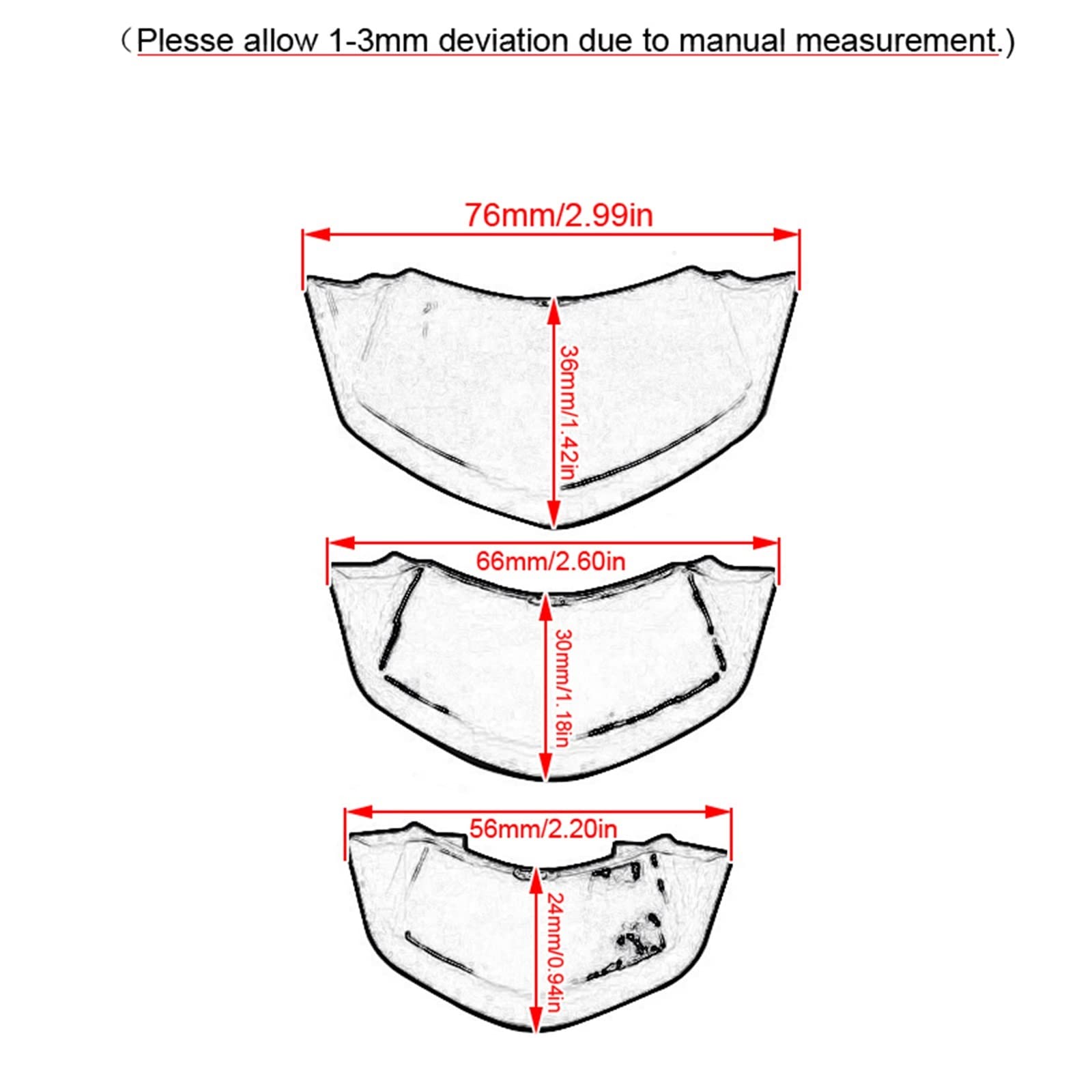 Motorradzubehör Passend for Vespa Sprint Primavera 50 125 150 2014–2022, Motorrad-Frontdekoration, Zubehör, bunte dekorative Krawattenteile(Yellow) von IDPOLHYGF