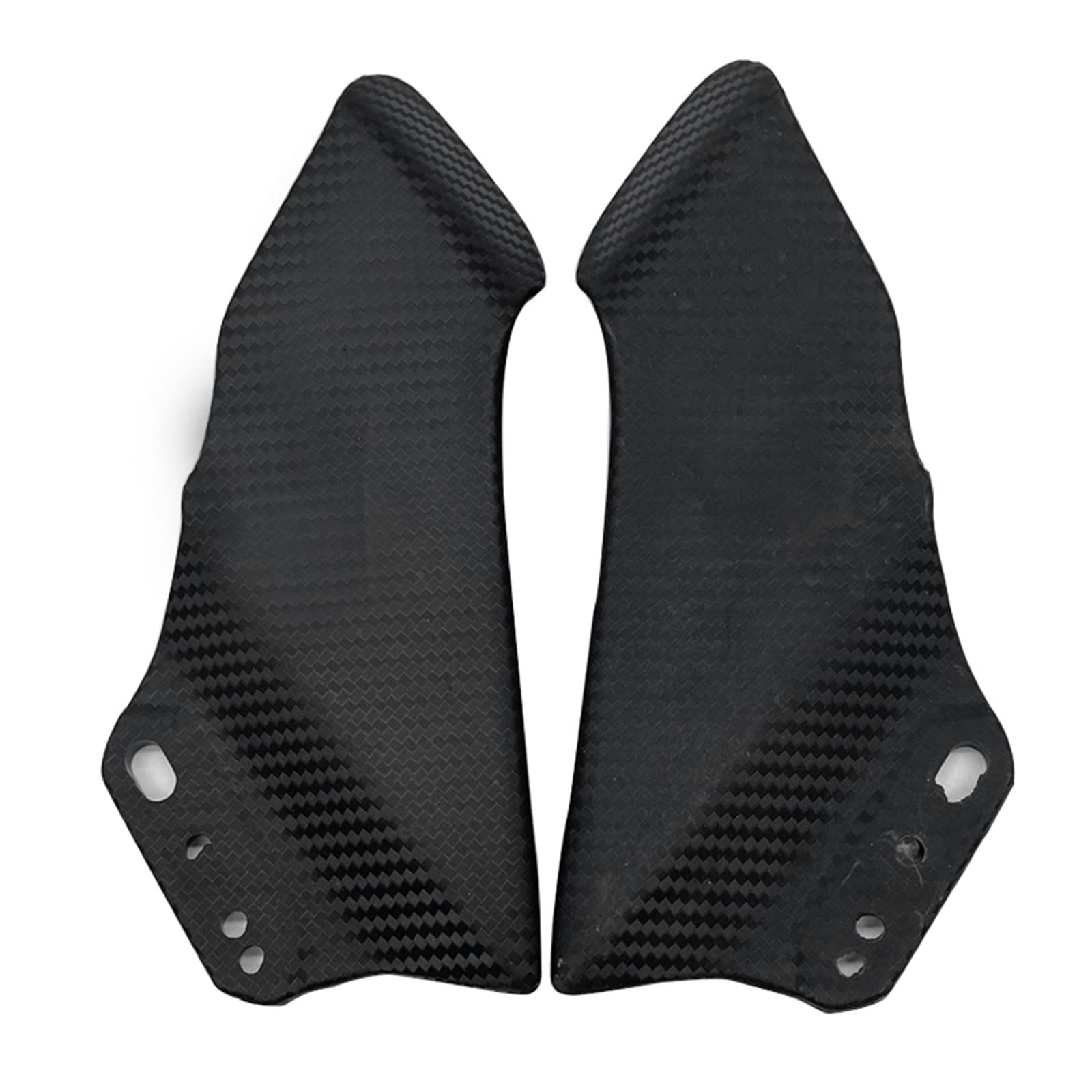 Motorradzubehör Passend for Yamaha Kawasaki Nmax Xmax R25 Z400 Ninja 400 Cbr Motorrad Frontverkleidung Aerodynamische Winglets Fixed Wing Kit von IDPOLHYGF