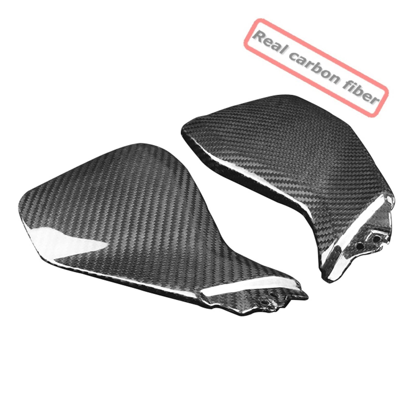 Motorradzubehör Passend for Yamaha MT09 FZ09 2013-2019 MT 09 Kraftstofftankabdeckung Motorradzubehör Kohlefaserverkleidung Gastank Seitenschutzabdeckung von IDPOLHYGF