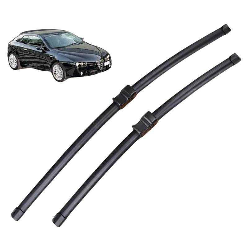 Scheibenwischer Set Frontwischerblätter Für Alfa Romeo Brera 2006–2010, 22"+18" Auto Wischerblätter von IDZNFNFX