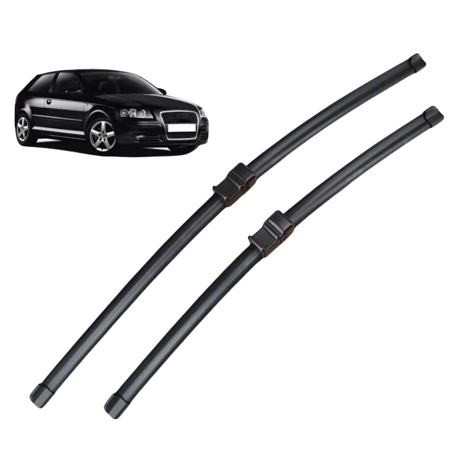 Scheibenwischer Set Frontwischerblätter Für Audi A3 8P 2003–2004, 24"+19" Auto Wischerblätter von IDZNFNFX