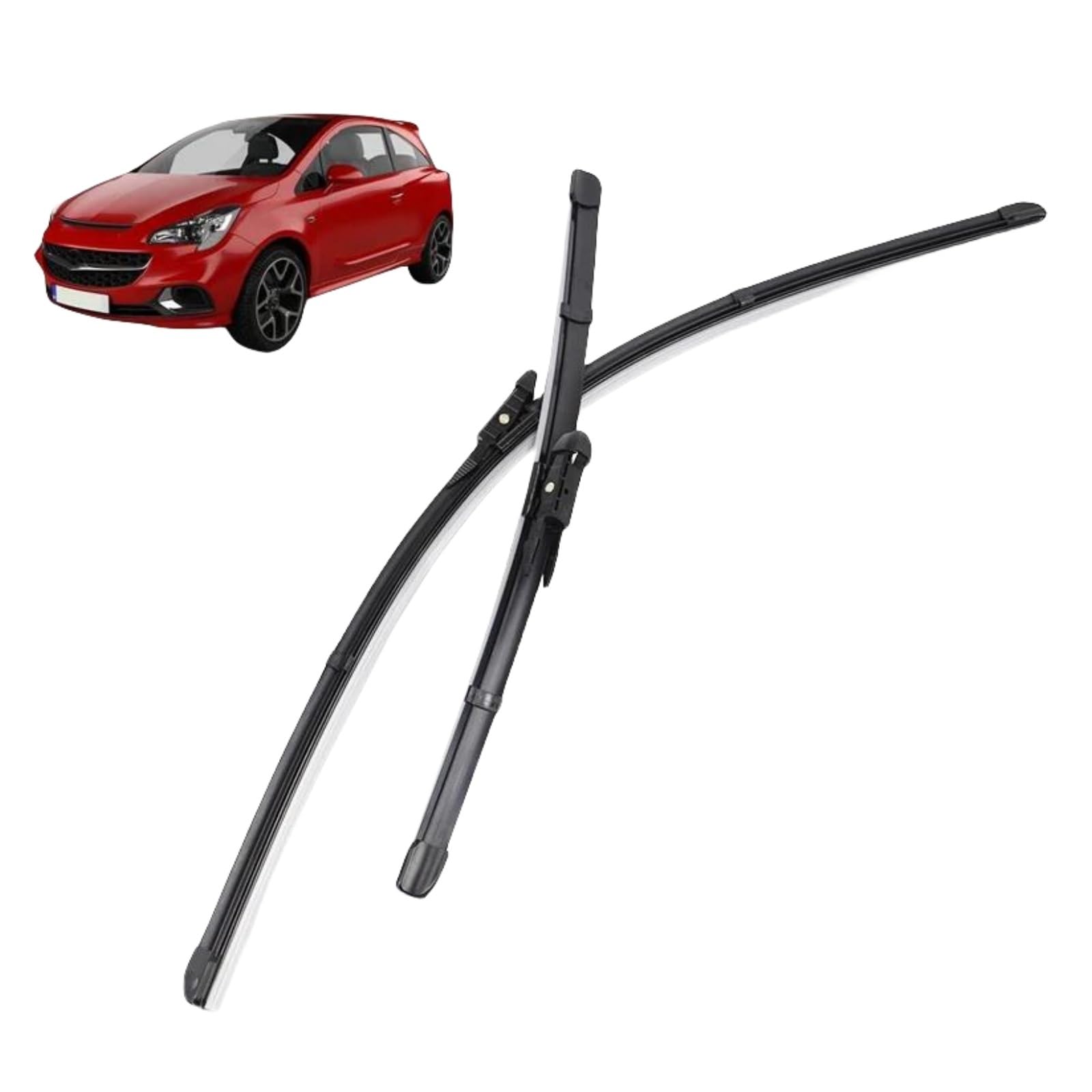 Scheibenwischer Set Frontwischerblätter Für Opel Corsa E 2015–2018, 26"+15" Auto Wischerblätter von IDZNFNFX