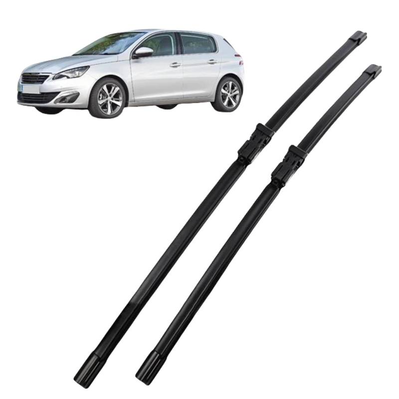 Scheibenwischer Set Frontwischerblätter Für Peugeot 308 308SW T9 2014–2020, 24''+18'' Auto Wischerblätter von IDZNFNFX