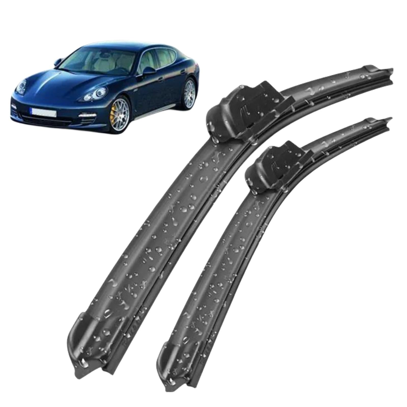 Scheibenwischer Set Frontwischerblätter Für Porsche Panamera 970 2009-2012 24"+21" Auto Wischerblätter von IDZNFNFX