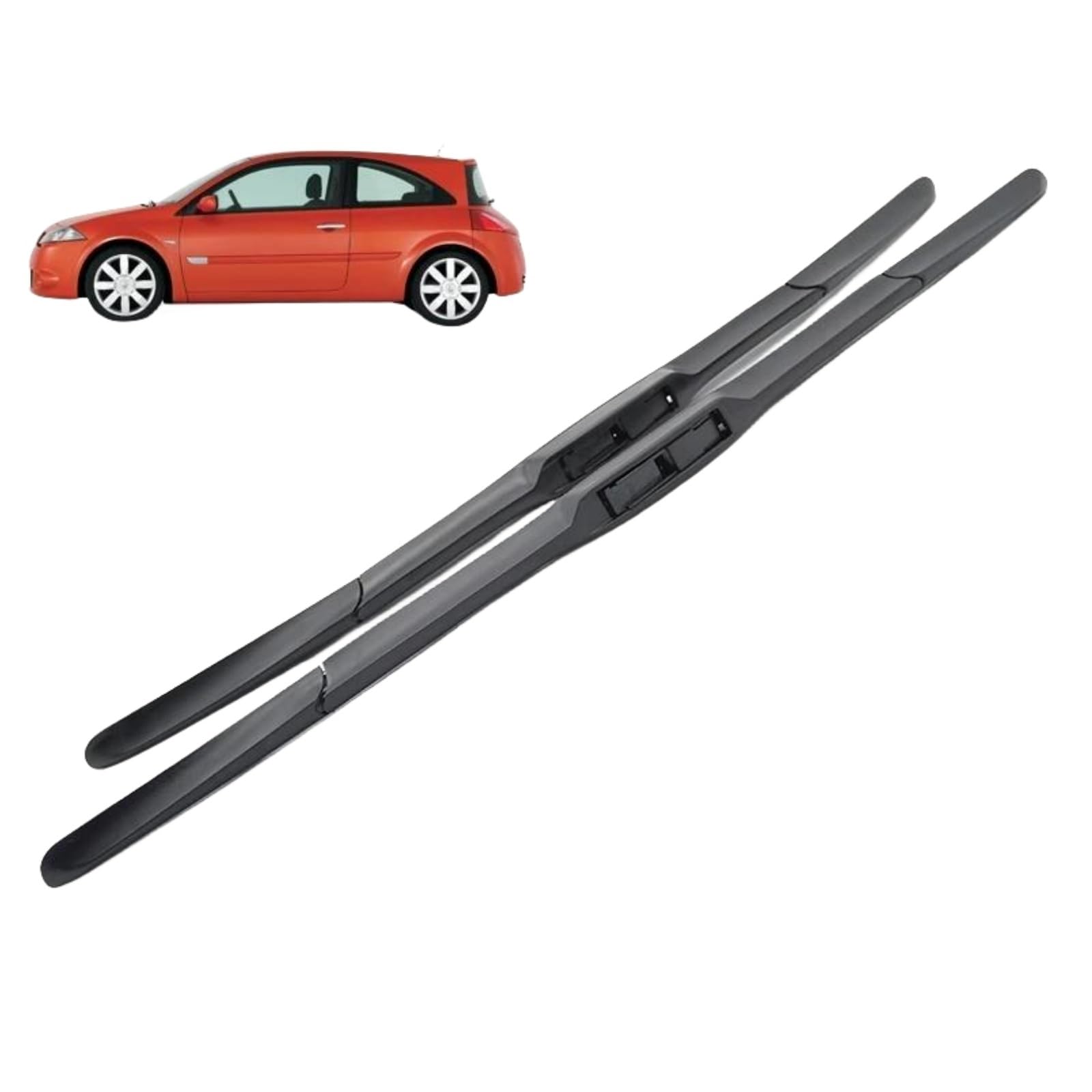 Scheibenwischer Set Frontwischerblätter Für Renault Megane 2 2002–2006, 24"+18" Auto Wischerblätter von IDZNFNFX