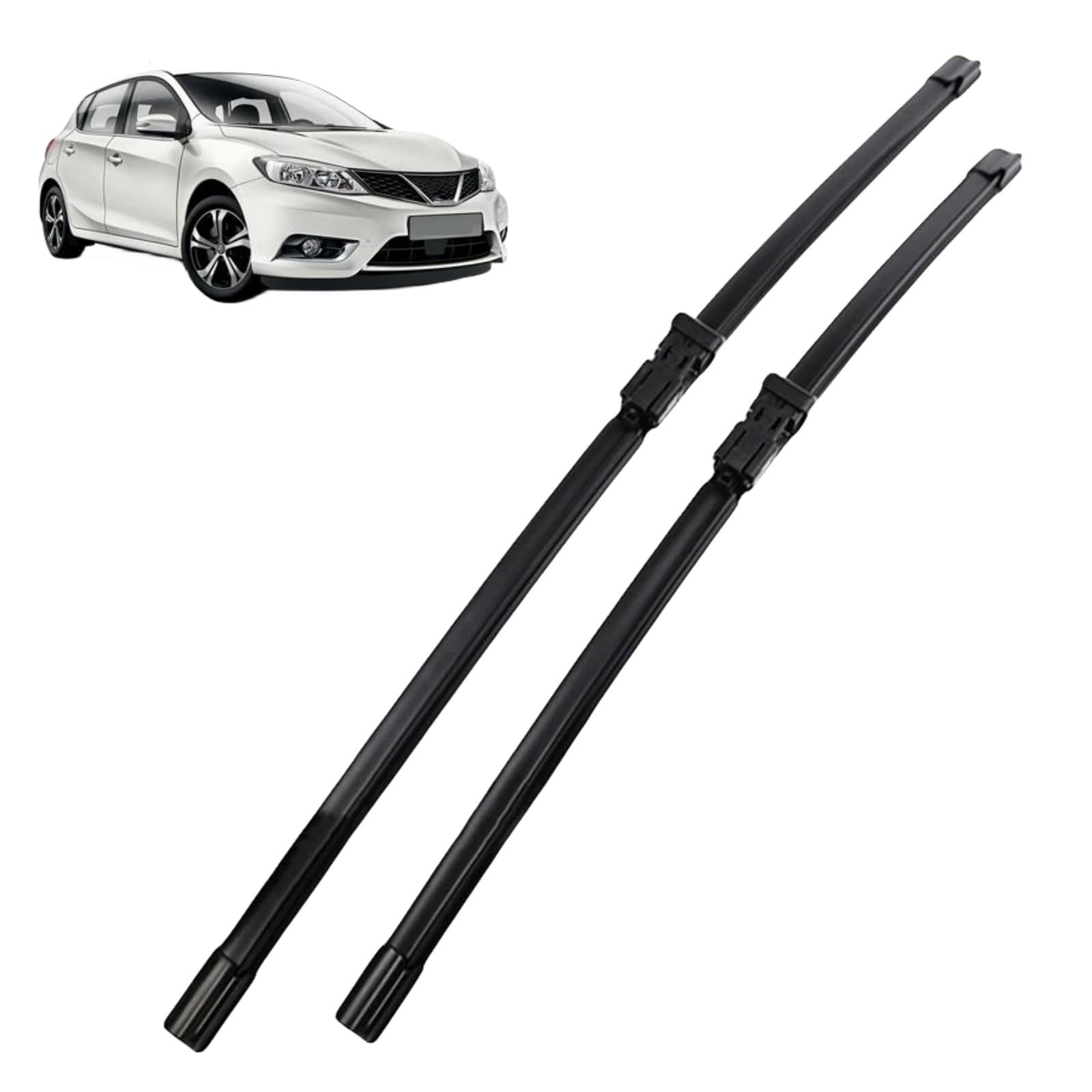 Scheibenwischer Set Vordere Wischerblätter Für Nissan Pulsar Tidda C13 2014-2023 26"+14" Auto Wischerblätter von IDZNFNFX