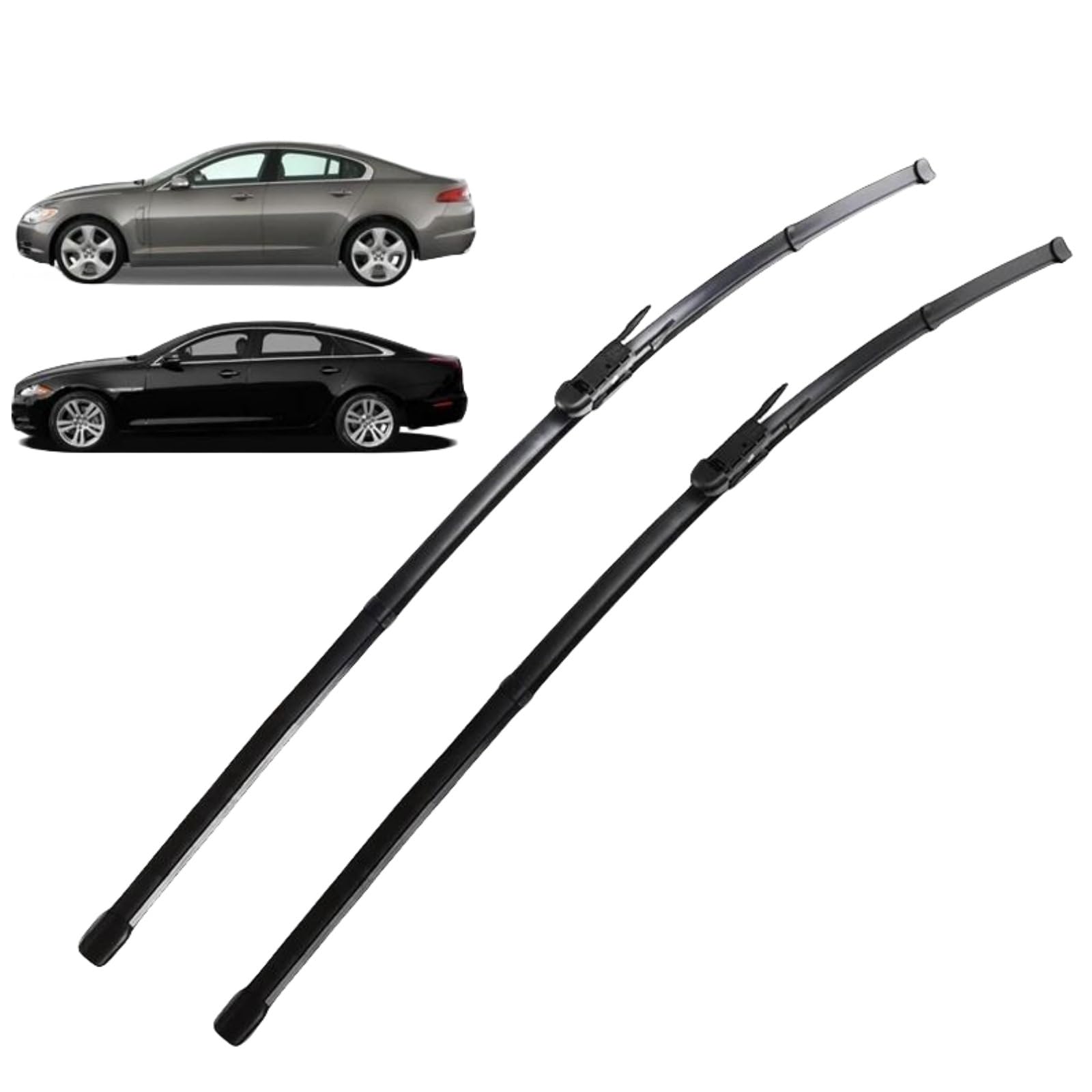 Scheibenwischer Set Wischer-Frontwischerblätter Für Jaguar XF 2007-2015 23"+19" Auto Wischerblätter von IDZNFNFX