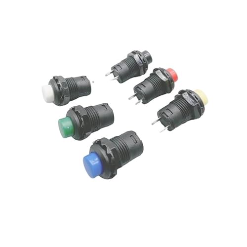 6pcs 12mm Lock Latching Off- ON Push Button Switch Maintained Fixed Pushbutton Switches DS-428 IFWGFVTZ(2p) von IFWGFVTZ