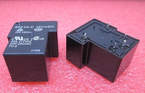 Relay 832-1A-C-12VDC 832-1A-C 12VDC 8321AC DC12V 30A T90 DIP5 5PCS/LOT IFWGFVTZ von IFWGFVTZ