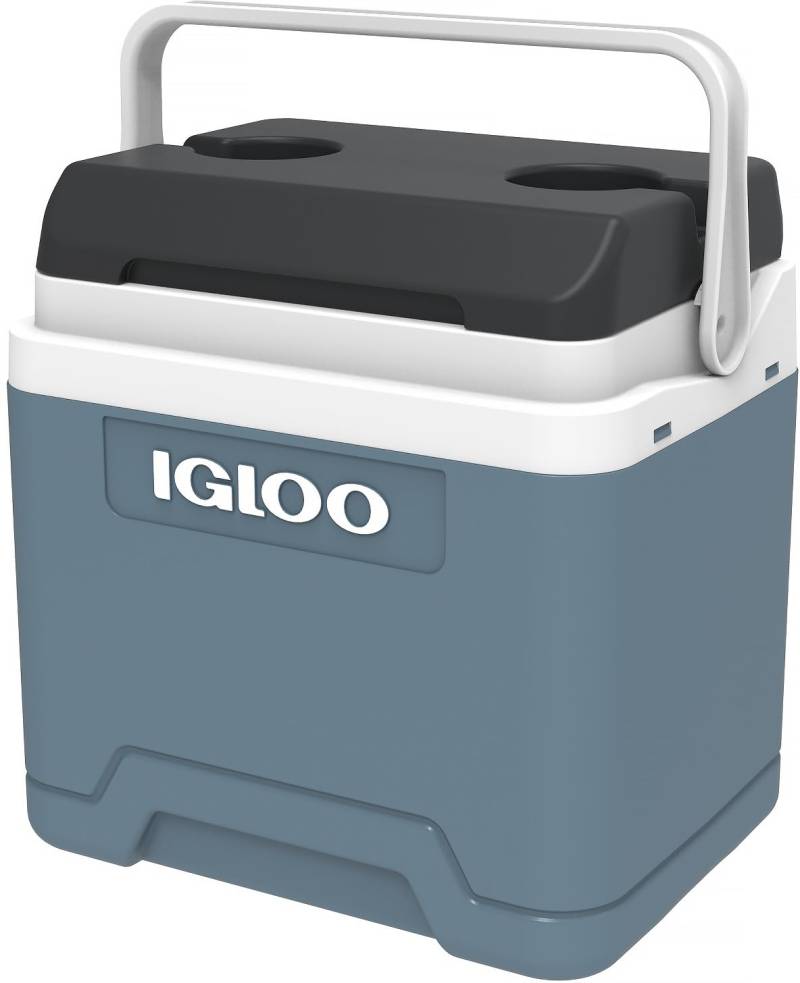 IGLOO IP24 Passiv-Kühlbox 24 L, eisblaue Thermobox, Eisbox für Freizeit, Beruf und Camping von IGLOO