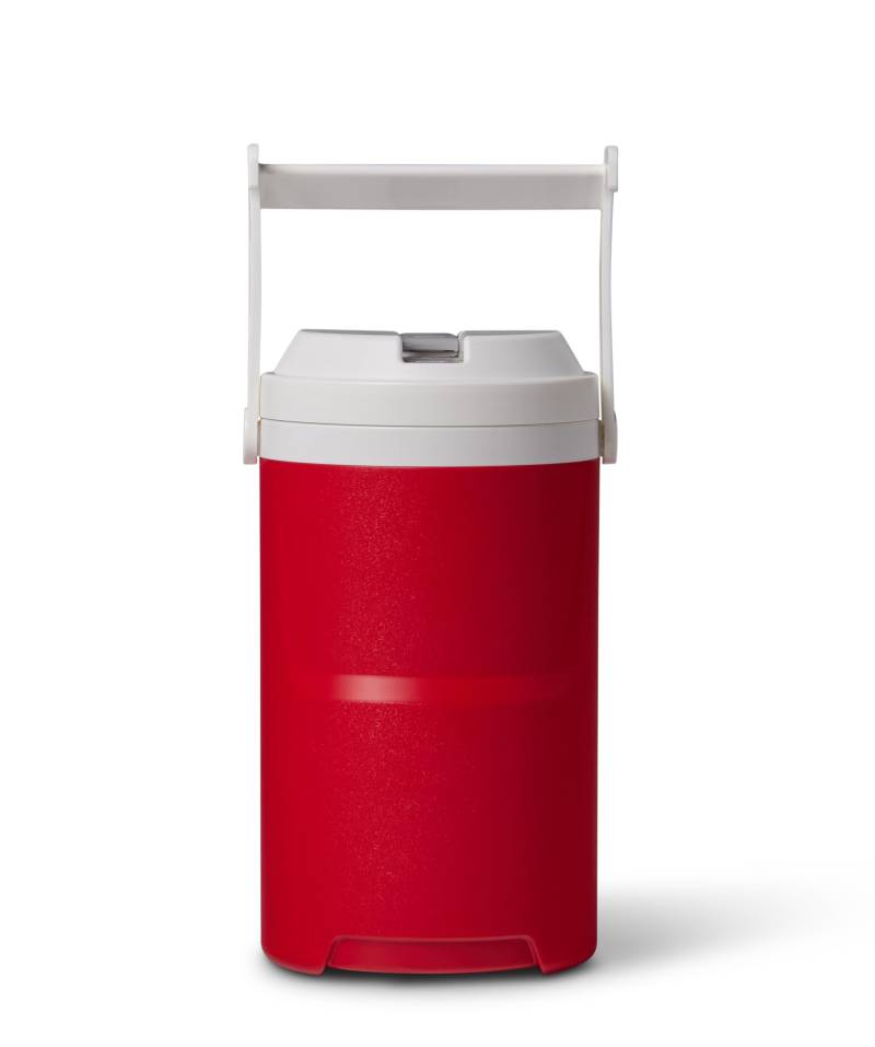 IGLOO Laguna Red Star Getränke-Spender, isolierter Wasserbehälter 3,8 l, Wasserkanister, Getränkebehälter, rot von IGLOO