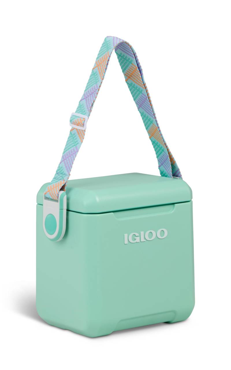 IGLOO Tag Along Too Passive Kühlbox, 10,4 Liter - Kompakte und Tragbare Kühlbox mit Schultergurt für Outdoor-Aktivitäten von IGLOO