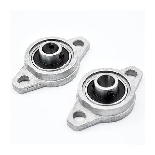 10/PCS KFL000 KFL004 KFL005 KFL08 KL08 FL08 08 8 Pillow Block Rhombic Bearing ZINC Alloy Insert Linear Bearing Shaft IINKUEYK(KFL08 8mm,Taglia unica) von IINKUEYK