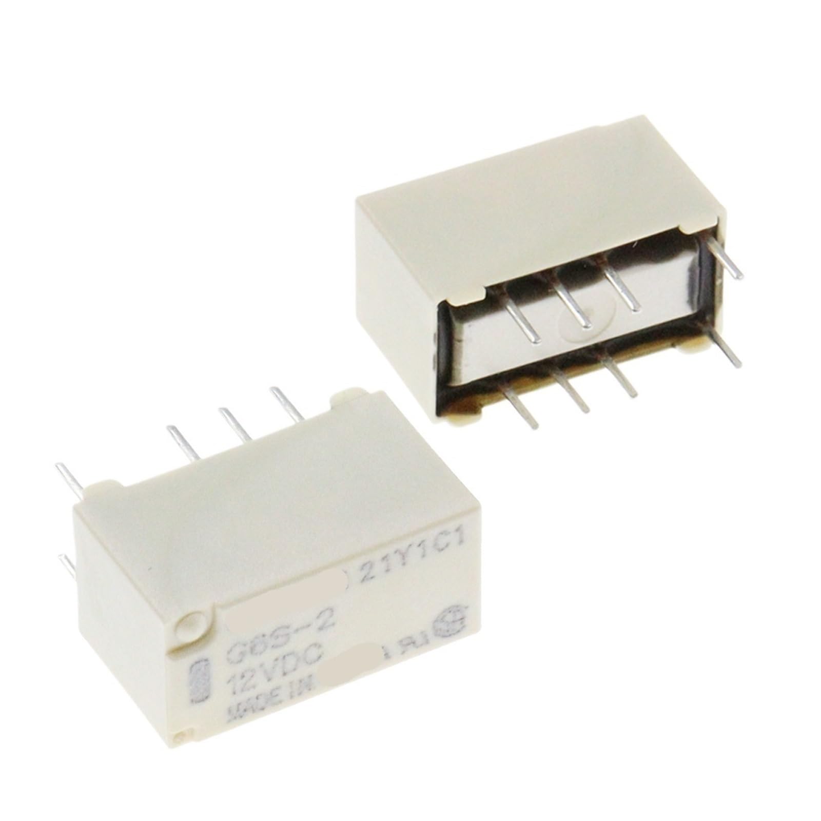 10PCS 5V/12V/24V Relay G6S-2-5VDC G6S-2-12VDC G6S-2-24VDC 250VAC/DC220V 8PIN Signal Switch Relay 2A IINKUEYK(12V) von IINKUEYK