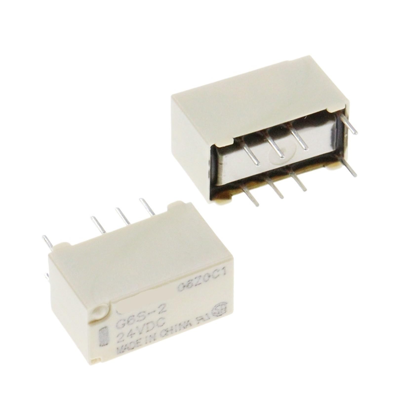 10PCS 5V/12V/24V Relay G6S-2-5VDC G6S-2-12VDC G6S-2-24VDC 250VAC/DC220V 8PIN Signal Switch Relay 2A IINKUEYK(24V) von IINKUEYK