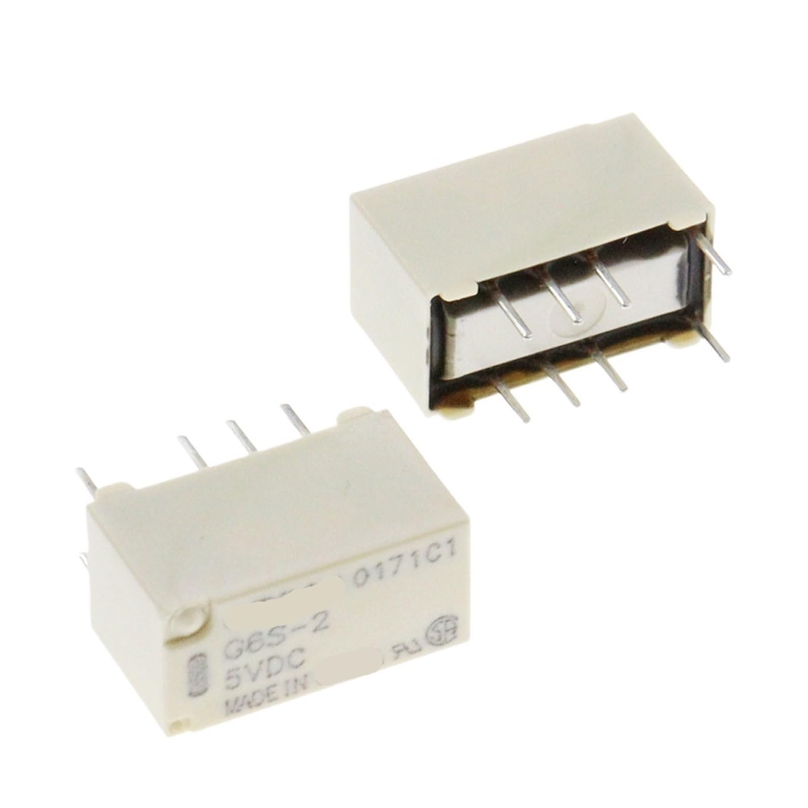 10PCS 5V/12V/24V Relay G6S-2-5VDC G6S-2-12VDC G6S-2-24VDC 250VAC/DC220V 8PIN Signal Switch Relay 2A IINKUEYK(5V) von IINKUEYK