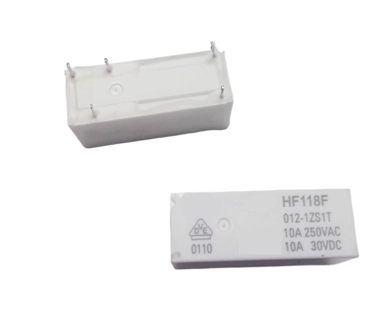 10PCS Relay HF118F 005-1ZS1T HF118F-012-1ZS1T HF118F 024-1ZS1T HF118F 012-1ZS1T HF118F 024 1ZS1T JQX-118F 5PIN 10A IINKUEYK(HF118F 006-1ZS1T) von IINKUEYK