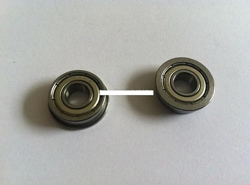 10pcs Flange Bearing Bearings MF104 MF104ZZ 4 x 10 x 4mm IINKUEYK von IINKUEYK