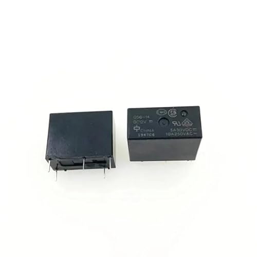 12V relay G5Q-14-DC12V G5Q-14-12VDC G5Q-14 DC12V 12vdc DC12V 12V 10A 250VAC 4PIN IINKUEYK(One Size) von IINKUEYK