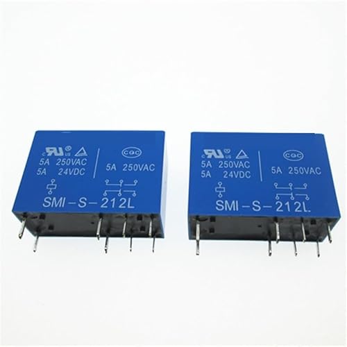 12V relay SMI-S-212L SMIS212L 12V 12VDC DC12V 5A 250VAC 8PIN IINKUEYK(50PCS) von IINKUEYK