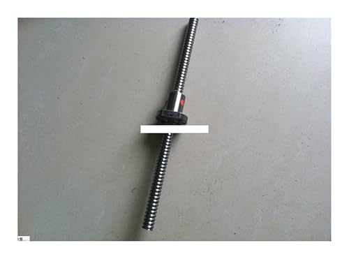 16mm 1604 Ball Screw Rolled ballscrew 1pcs SFU1604 L 550mm with 1pcs 1604 Flange Single ballnut for CNC Part IINKUEYK von IINKUEYK