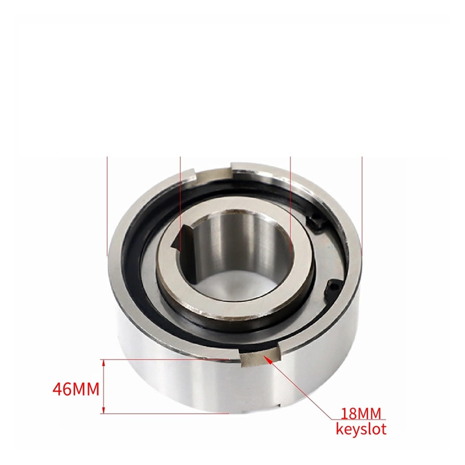 1PCS NFS60 TFS60 60X130X46 MM Unidirectional Bearing Unidirectional Clutch Check Bearing with Keyway IINKUEYK von IINKUEYK