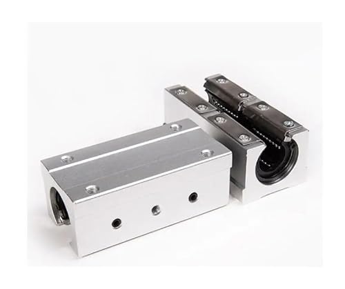 1PCS SBR SBRL12UU SBR12LUU Aluminum Block 12mm Linear Motion Ball Bearing Slide Block Match use SBR12 12mm linear Guide Rail IINKUEYK von IINKUEYK