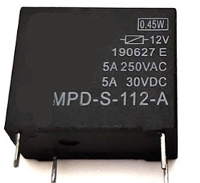 20PCS Relay MPD-S-105-A MPD-S-112-A MPD-S-124-A MPD S 112 A 5V 9V 12V 24V 48V 4PIN 5A/10A IINKUEYK(12V 5A) von IINKUEYK