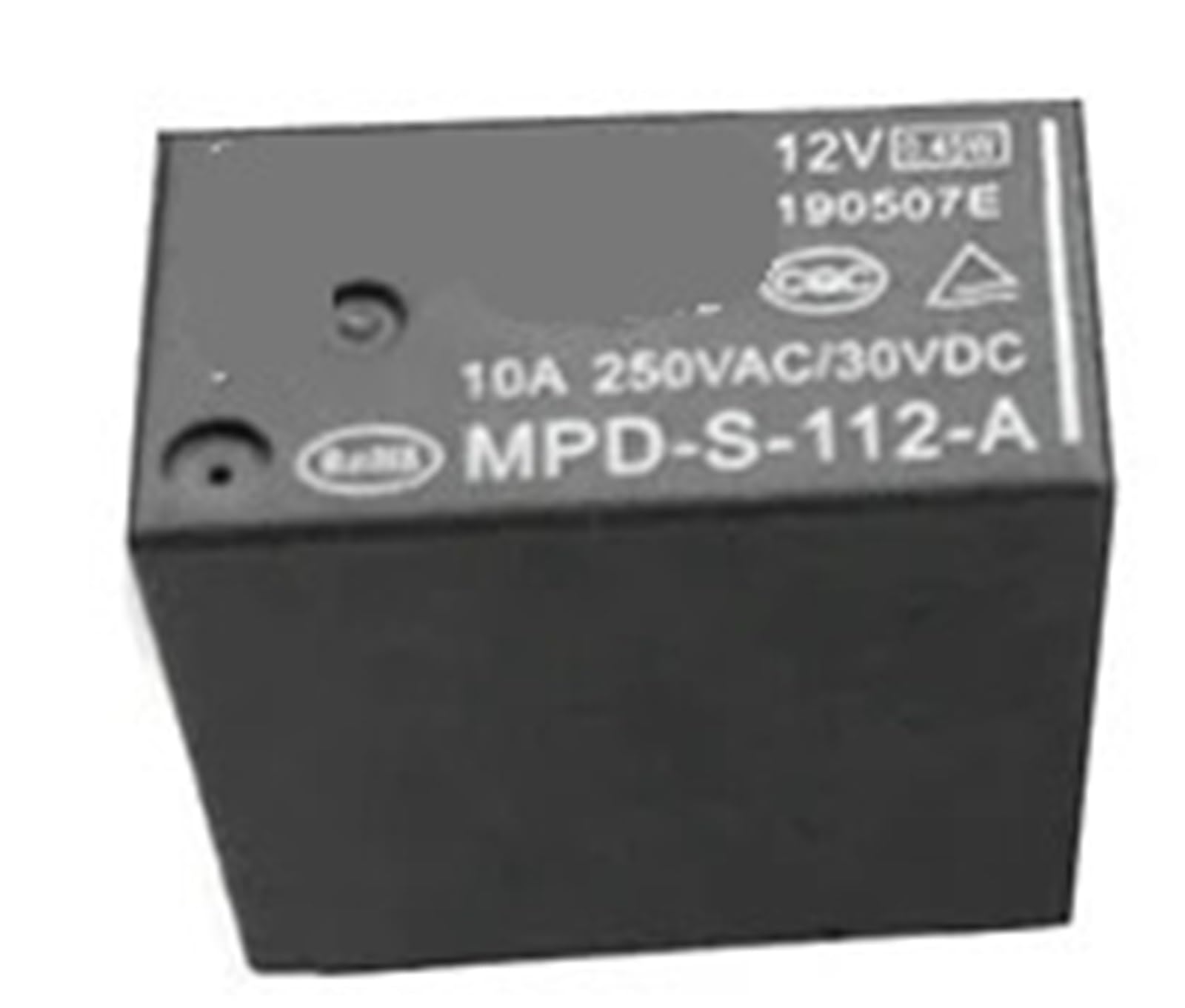 20PCS Relay MPD-S-105-A MPD-S-112-A MPD-S-124-A MPD S 112 A 5V 9V 12V 24V 48V 4PIN 5A/10A IINKUEYK(24V 10A) von IINKUEYK