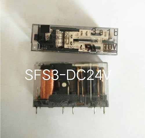 24V relay SFS3-DC24V SFS3-24VDC SFS3DC24V 24VDC DC24V 24V 6A 250V 10PIN IINKUEYK(One Size) von IINKUEYK