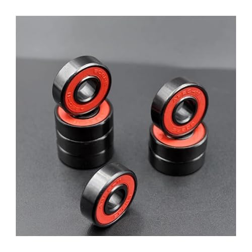 4pcs 608RS high Speed Ball Bearing 8 * 22 * 7 8x22x7MM hybrid Ceramic Ball Bearing Bearing Steel ABEC-11 Skateboard IINKUEYK von IINKUEYK