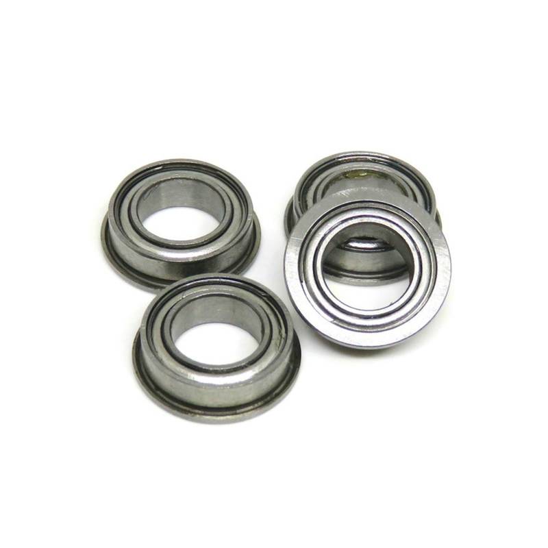 5pcs MF104ZZ Flange Bearing 4x10x4 mm Deep Groove Ball Bearing MF104 ZZ MF104Z LF1040ZZ 4 * 10 * 4 mm Miniature Flanged Bearing IINKUEYK(MF106-ZZ 6x10x3mm) von IINKUEYK