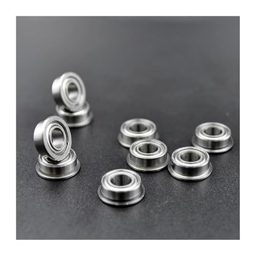 MF63ZZ MF74ZZ MF83ZZ MF84ZZ to MF104ZZ Miniature Flange Bearing Thin Wall Metal Shielded Flanged Bearings IINKUEYK(MF115ZZ 5x11x4mm) von IINKUEYK