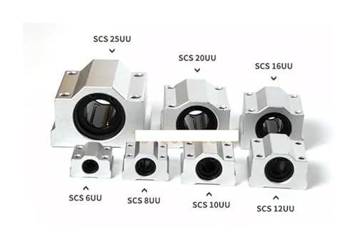 SC6UU SCS6UU 6mm Linear Motion Ball Bearing Machinery Slide Bushing CNC IINKUEYK von IINKUEYK