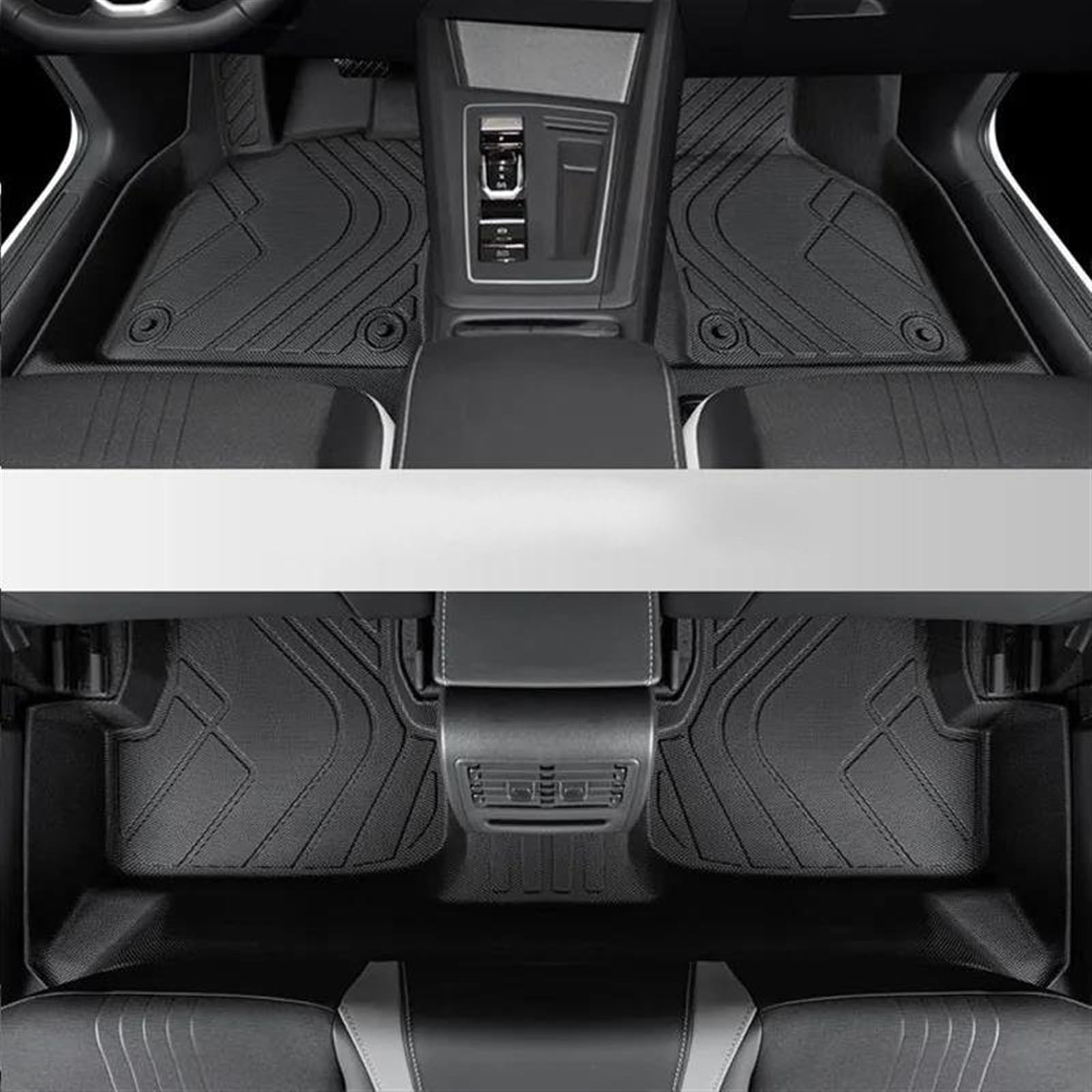 Auto Fußmatten Set Für VW Für Golf 8 2021 2022 2023 Benutzerdefinierte TPE Auto Fußmatten wasserdichte Auto Innen Zubehör Anti-Slip Teppich Teppich von IITA