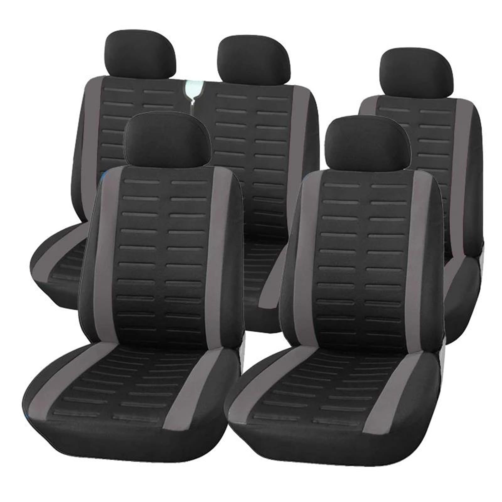 IITA Sitzbezüge Auto Autositzbezüge optional für 2+1 Autositzbezug Auto schützender dekorativer Innenraum Auto-Schonbezüg(Gray seat Cover) von IITA