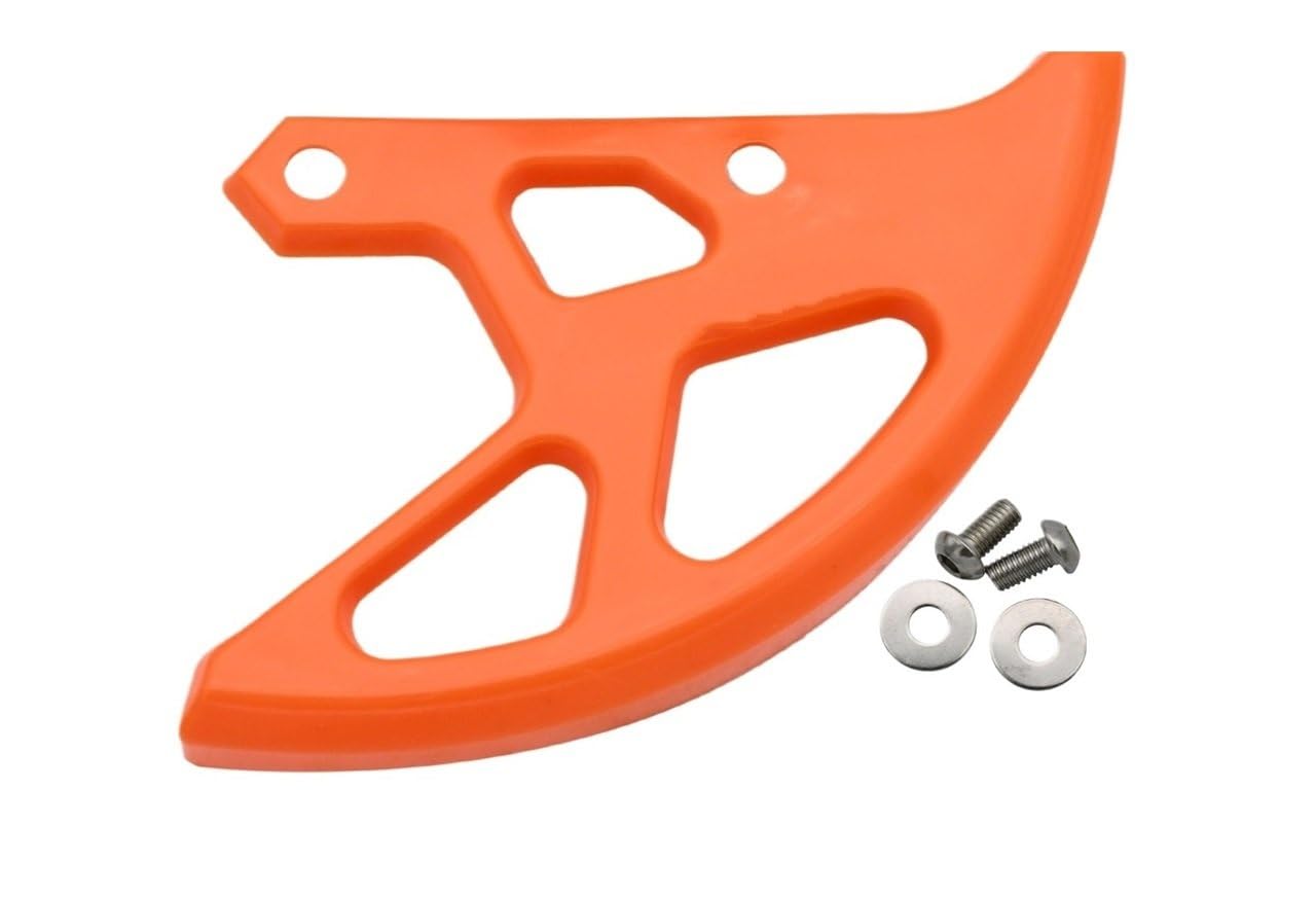 Hinten Bremssattel Schutz Bremsscheibe Schutz Für CR125R CR250R CRF250X CRF450X CRF250RX CRF450RX CRF250R CRF450R CRF450L(Orange Set) von IJRZWXYZ