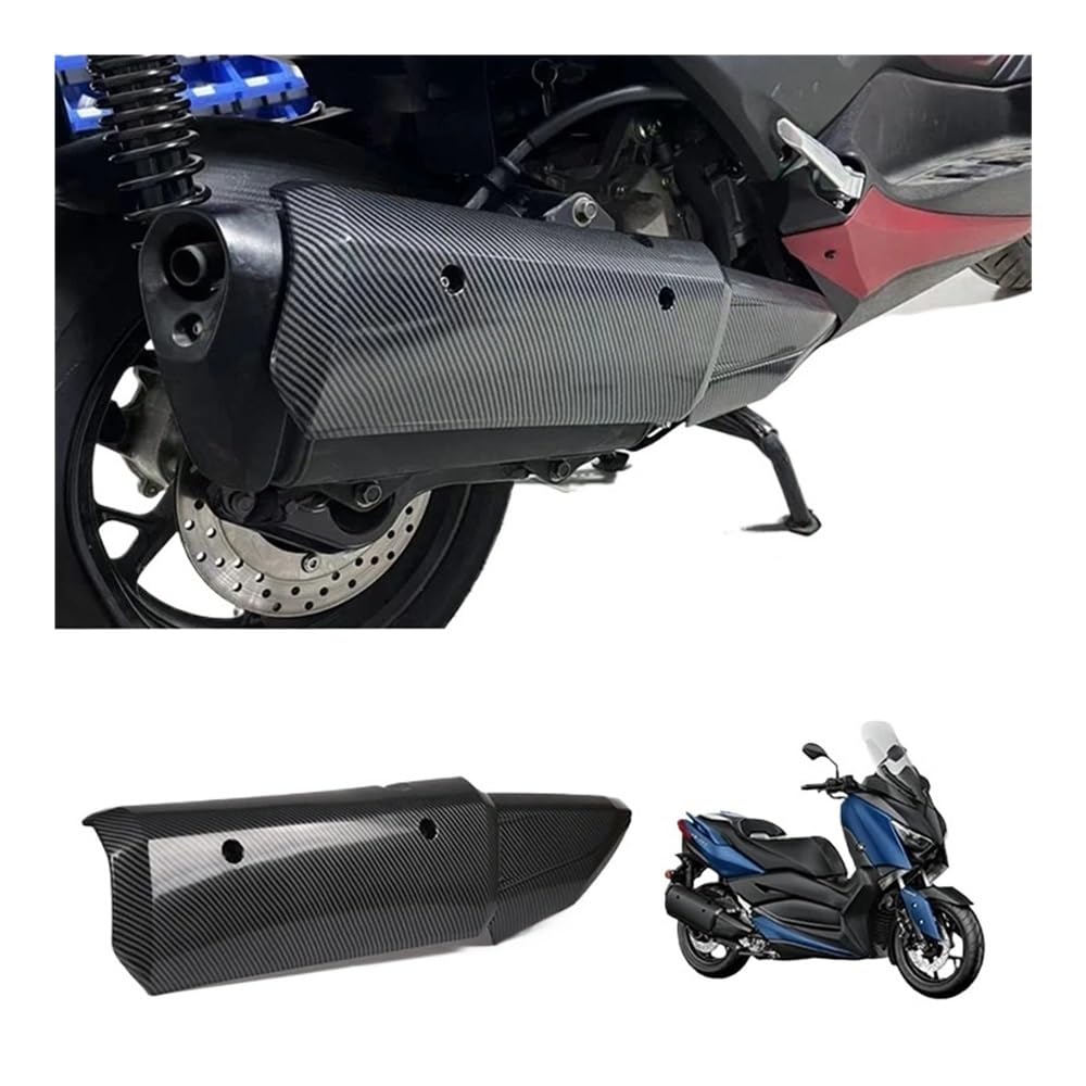 Motorrad Auspuff Hitzeschild Schutz Hitzeschild Pr Motorrad-Auspuff-Schalldämpfer-Rohr-Hitzeschild-Abdeckungsschutz Antiscalding Shell für Yam&aha XMAX250 XMAX300 XMAX 250 300 150 Motorrad Auspuff Hit von IJRZWXYZ