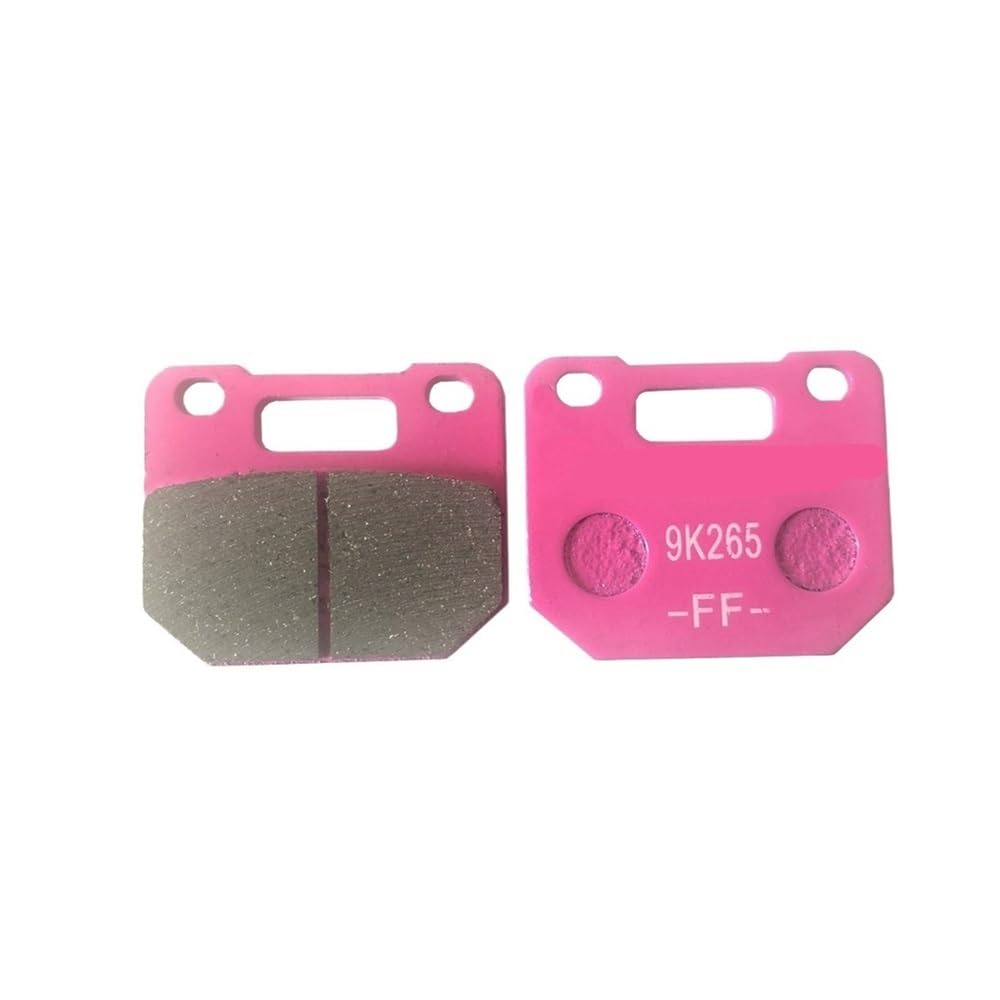 Motorradzubehör Farbe Motorrad Gesinterte Bremsbeläge Für 82mm Montage Radial Bremssattel(One pair Pink) von IJRZWXYZ