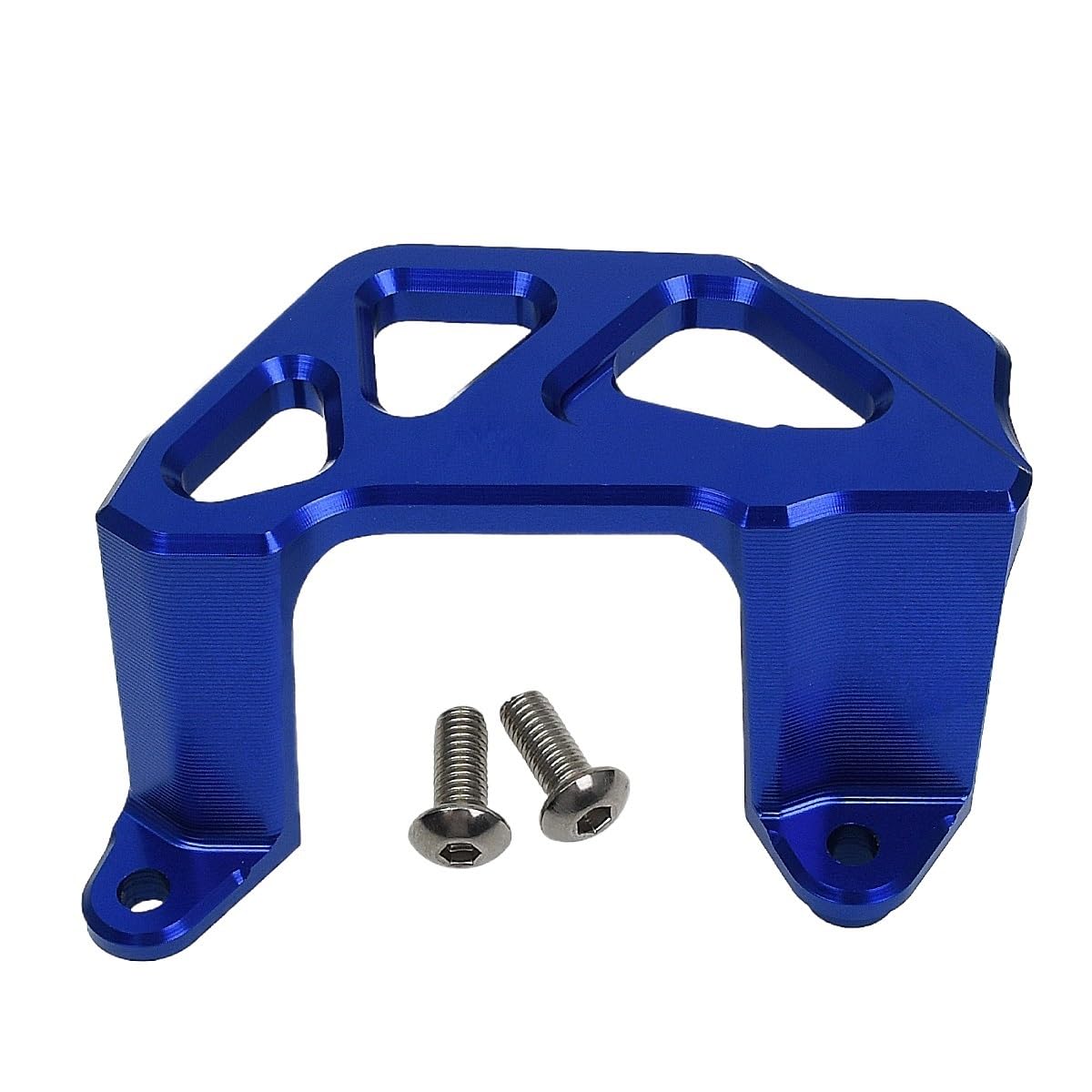 Motorrad CNC Hinten Sattel Schutz Hinten Bremsscheibe Schutz Schutz Abdeckung Für SX SXF EXC EXCF 125 250 300 350 450 2004-2023(Blue) von IJRZWXYZ