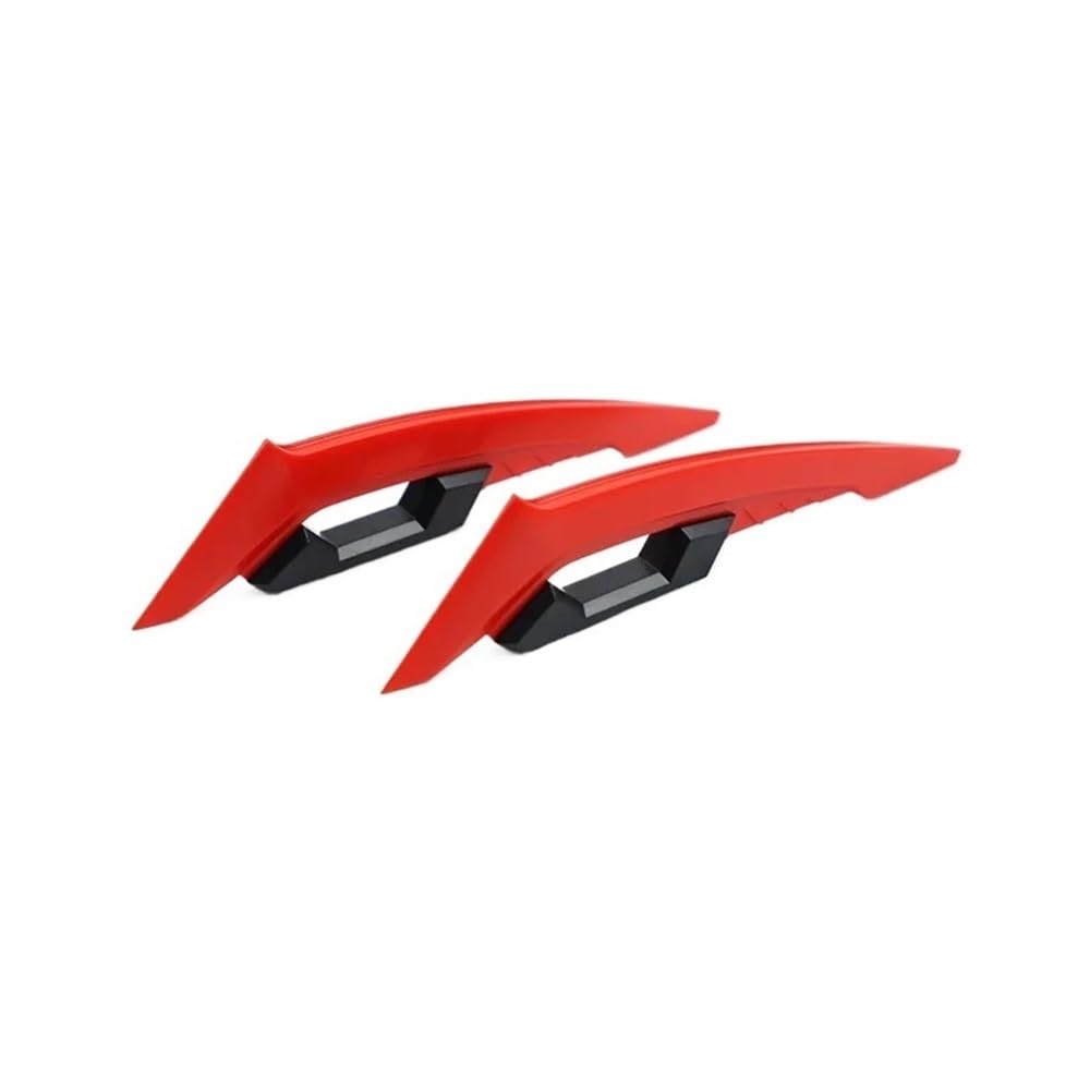 Motorrad-Motorrad-Seitenschutzabdeckung Motorrad Front Verkleidung Winglets 1 paar Universal Seite Spoiler Dynamische Flügel Aufkleber Motorrad Winglet Aerodynamische von IJRZWXYZ