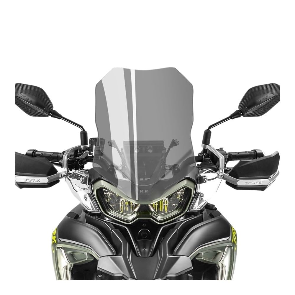 Motorrad-Windschutzscheibe Visier Windabweiser Win Für TRK702 TRK702X TRK 702 702X Motorrad Windschutzscheibe Windscreens Windabweiser Front Glas Transparent Motorrad-Windschutzscheibenverlängerung von IJRZWXYZ